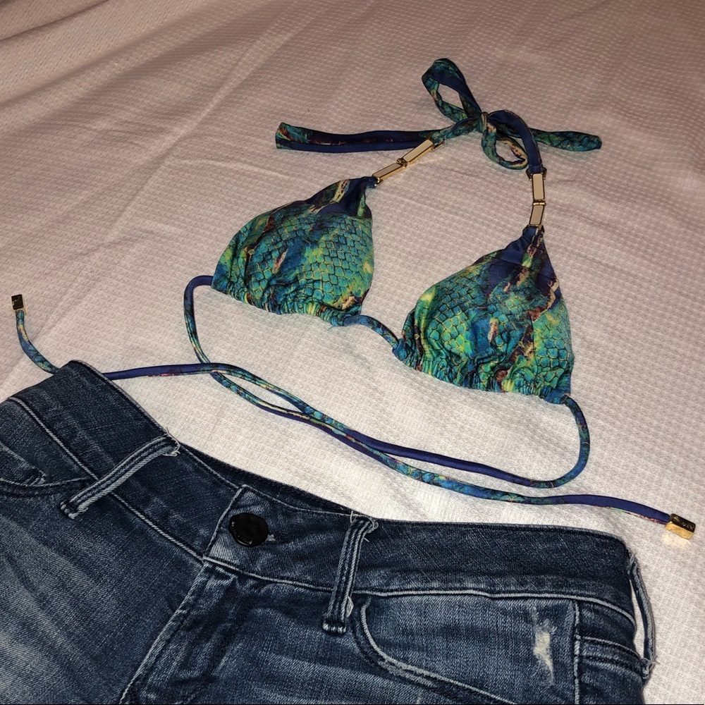 ☀️Vix Snake Print Bikini Top☀️